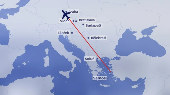 Let společnosti Smartwings z Řecka do Prahy jen s jedním motorem