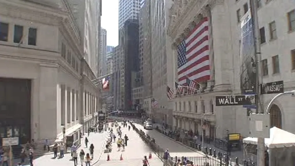 Bankovní ulice Wall Street
