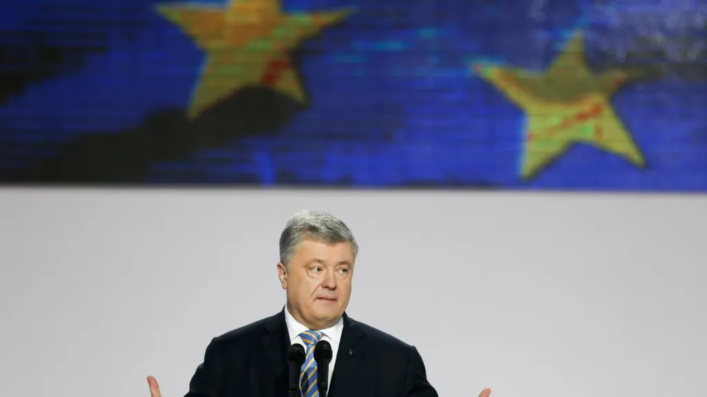 Ukrajinský prezident Petro Porošenko