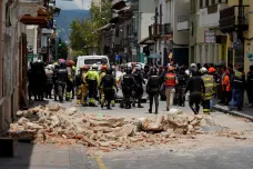 Silné zemětřesení v Ekvádoru si vyžádalo nejméně 12 mrtvých