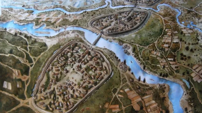 Vyobrazení rotundy na Starém Brně