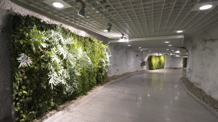 Podzemní podchod pod Helsinkami