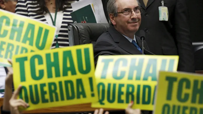Šéf brazilské sněmovny Eduardo Cunha