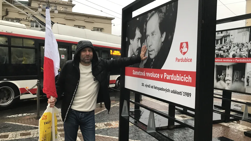 Jiří H. Kubík, bývalý vlajkonoš pardubické revoluce