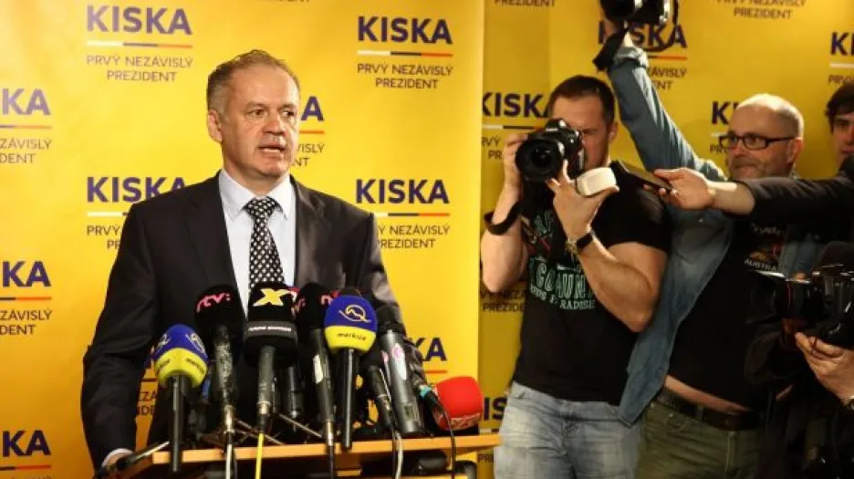Prezidentem Slovenska bude Kiska