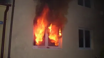 Požár v Hrušovanech