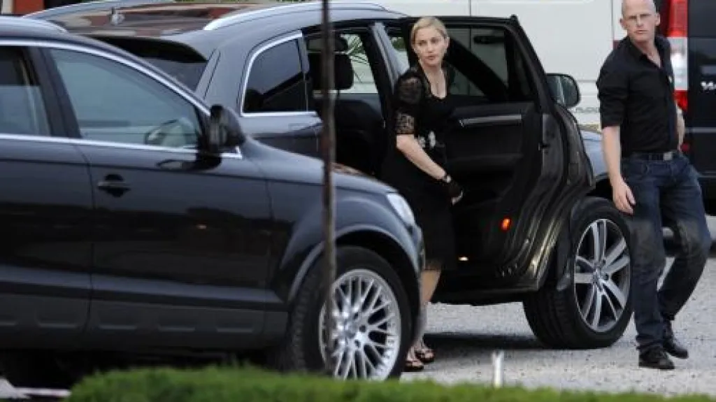 Madonna v Praze