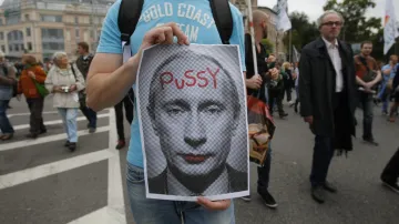 Protest ruské opozice