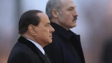 Silvio Berlusconi a Alexandr Lukašenko