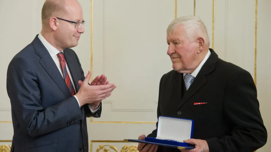 Bohuslav Sobotka a Miroslav Kusý