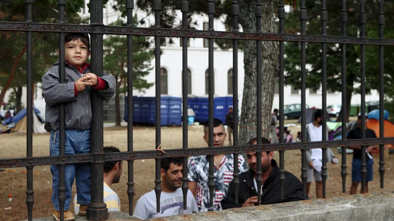 Uprchlický tábor Traiskirchen