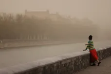 Peking zasáhly písečné bouře