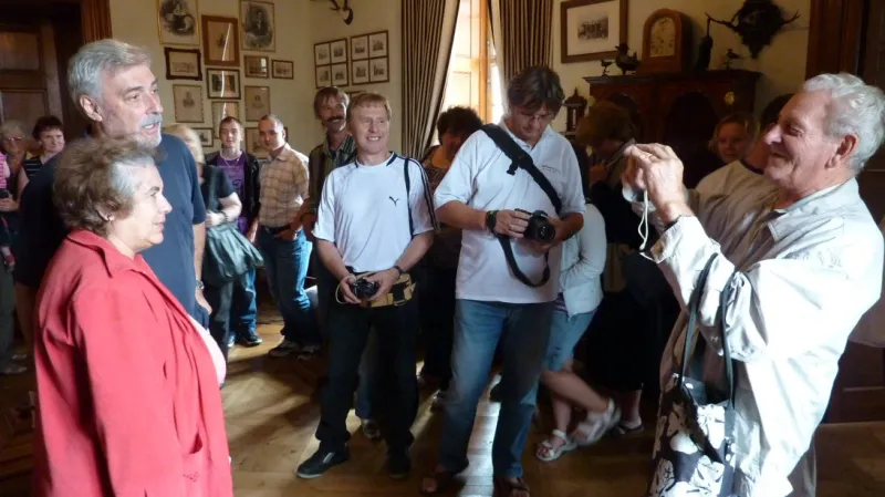 Ze zámku v Mníšku pod Brdy