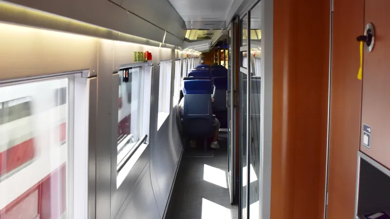 Interiér ICE druhé generace