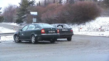 Nehoda uzavřela dálnici D1 na Vysočině