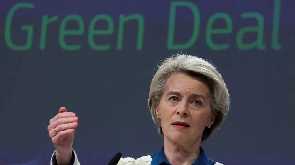 Ursula von der Leyenová prezentuje Green Deal