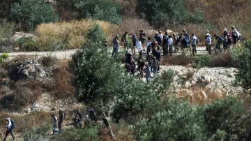 Izraelští osadníci míří do palestinské vesnice Till