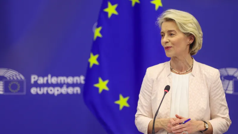 Předsedkyně Evropské komise Ursula von der Leyenová