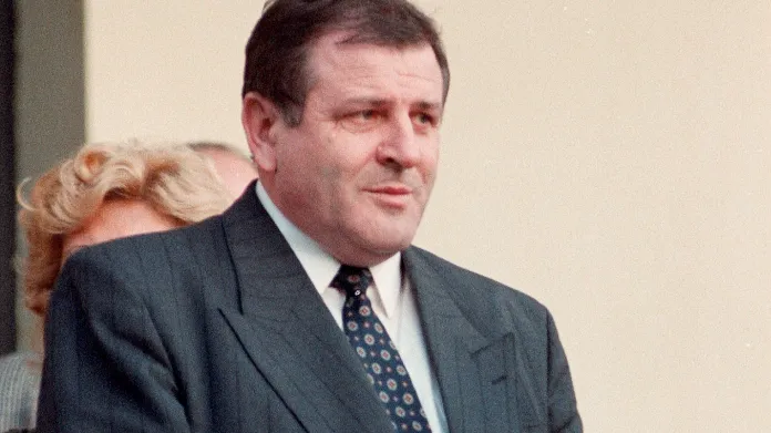 Vladimír Mečiar během jednání o dělení Československa