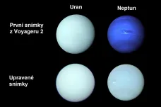 Uran a Neptun vypadají jako dvojčata. Astronomové přehodnotili podobu vzdálených planet
