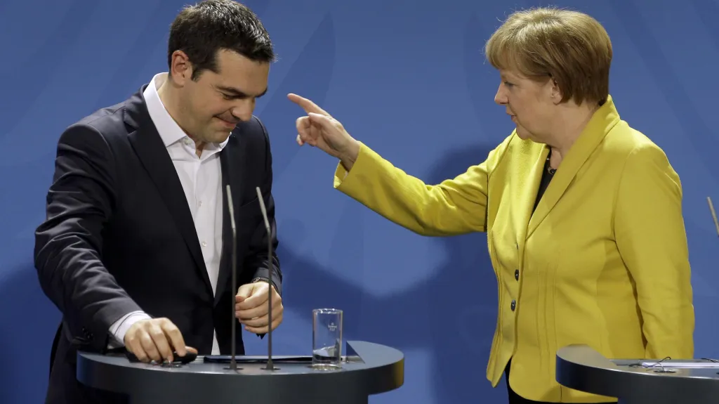 ALEXIS TSIPRAS, ANGELA MERKELOVÁ