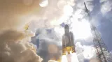 Vzlet letu VA233, kdy raketa Ariane vynesla do vesmíru čtyři satelity systému Galileo.