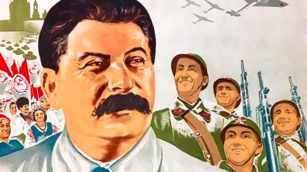 Propagandistický plakát z doby Velkého tereru