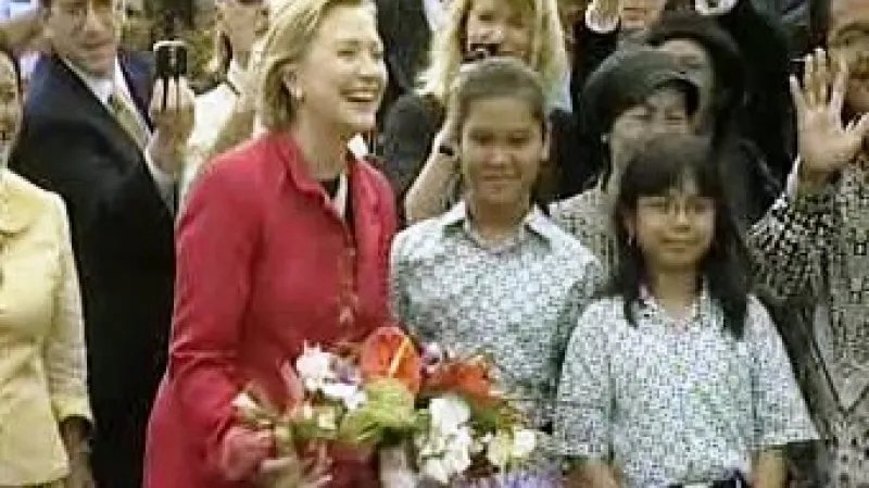 Americká ministryně zahraničí na návštěvě v Indonésii