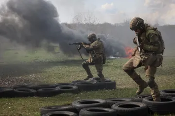 Kvůli odvodům do armády propukly potyčky v ukrajinském městě