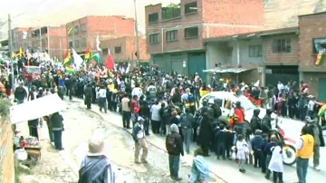 Protestní pochod indiánů