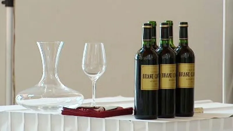 Degustace vín