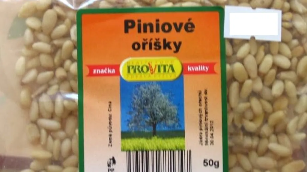 Nevyhovující jádra borovice pínie