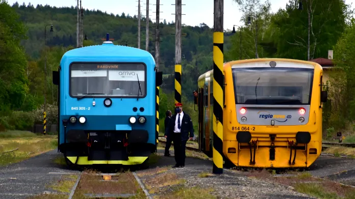 Vlaky Arrivy a Českých drah