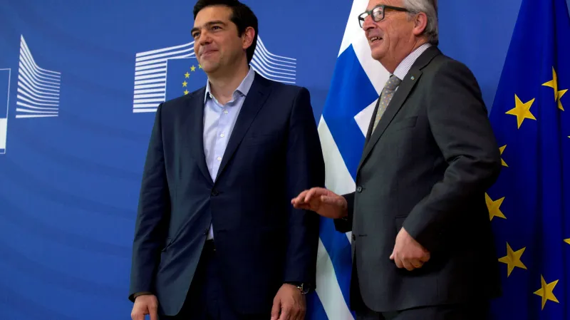 Alexis Tsipras a Jean-Claude Juncker