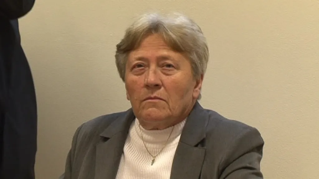 Dagmar Hrubá před soudem