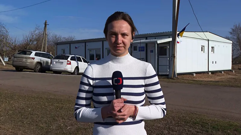 Zpravodajka ČT Darja Stomatová o jednání amerických zástupců v Moskvě (14. března 2025)