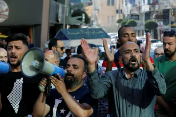 Palestinským demonstrantům vadí autoritářský přístup vládnoucí strany Fatah