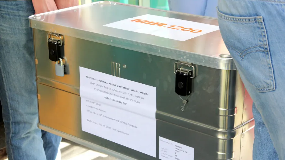 Nabídka na dostavbu Temelína od konsorcia MIR.1200