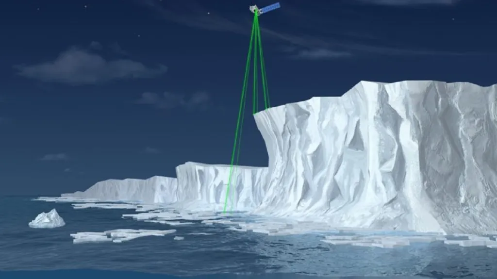 Měření planetárního ledu - ilustrační foto