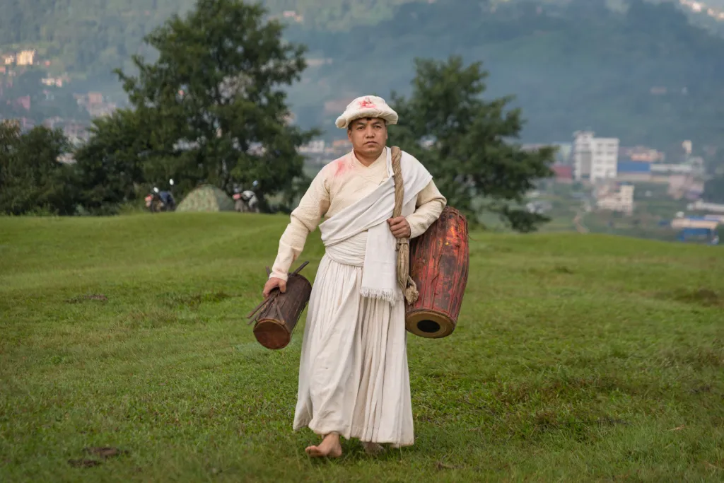 Festivalu Šikali Jatra v nepálském Pátanu vévodí ozdoby, masky a kostýmy, které jsou zasvěceny hinduistickým bohům