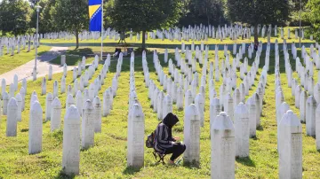 Památník genocidy v Srebrenici