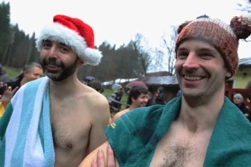 Setkání otužilců ve Vimperku