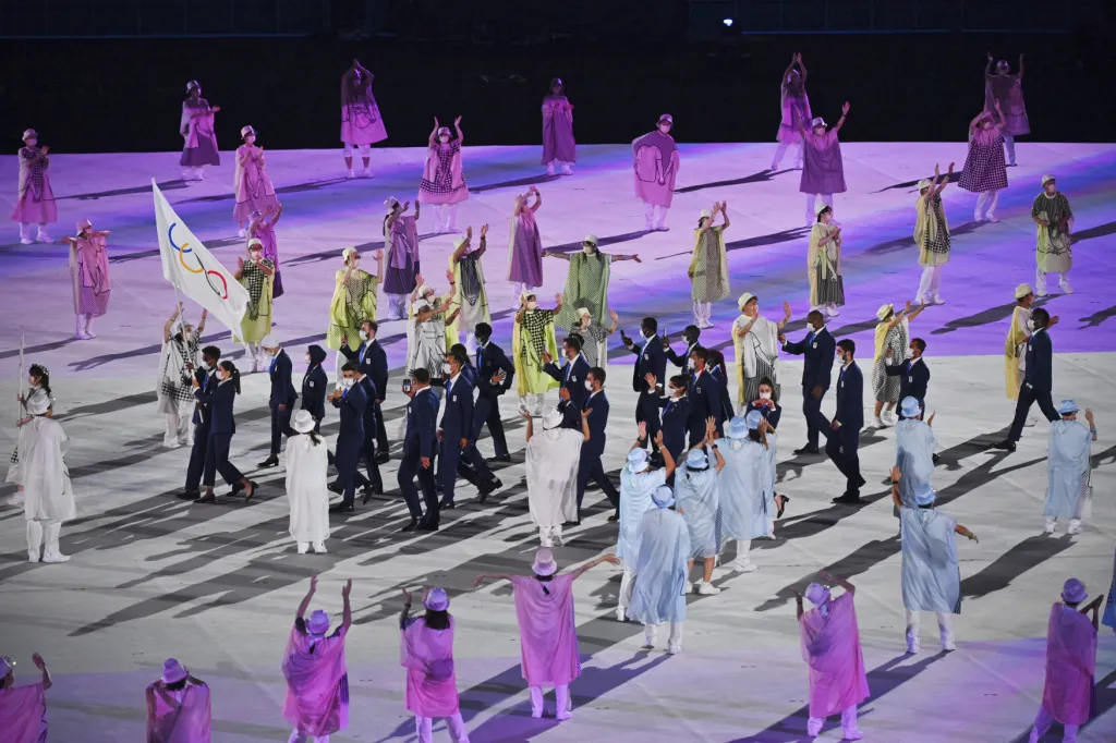 Slavnostní zahájení letních olympijských her v Tokiu