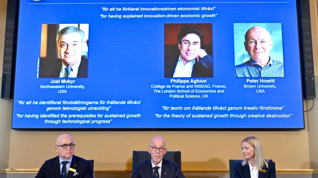 Udělení Nobelovy ceny za ekonomii
