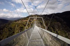 Není to procházka pro každého. Portugalci otevřeli nejdelší visutý most pro chodce na světě