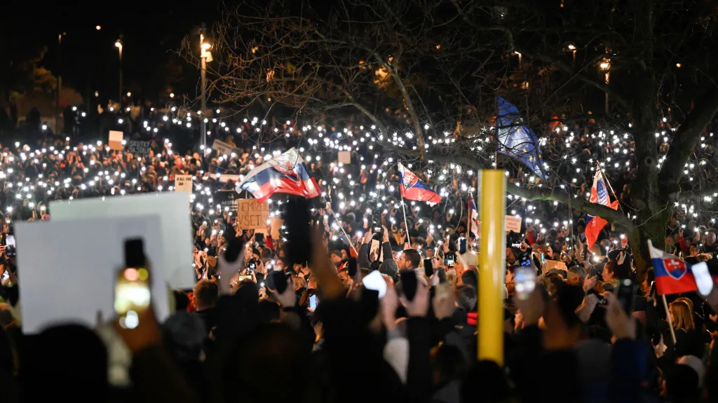 Slovenský protivládní protest