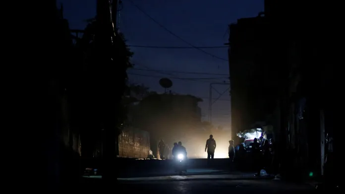 Odstávky elektřiny v Gaze