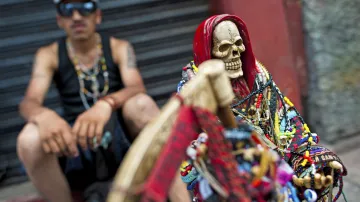 Mexický kult Santa Muerte