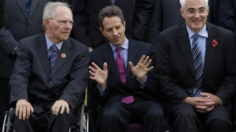 Účastníci setkání finančních představitelů zemí G20