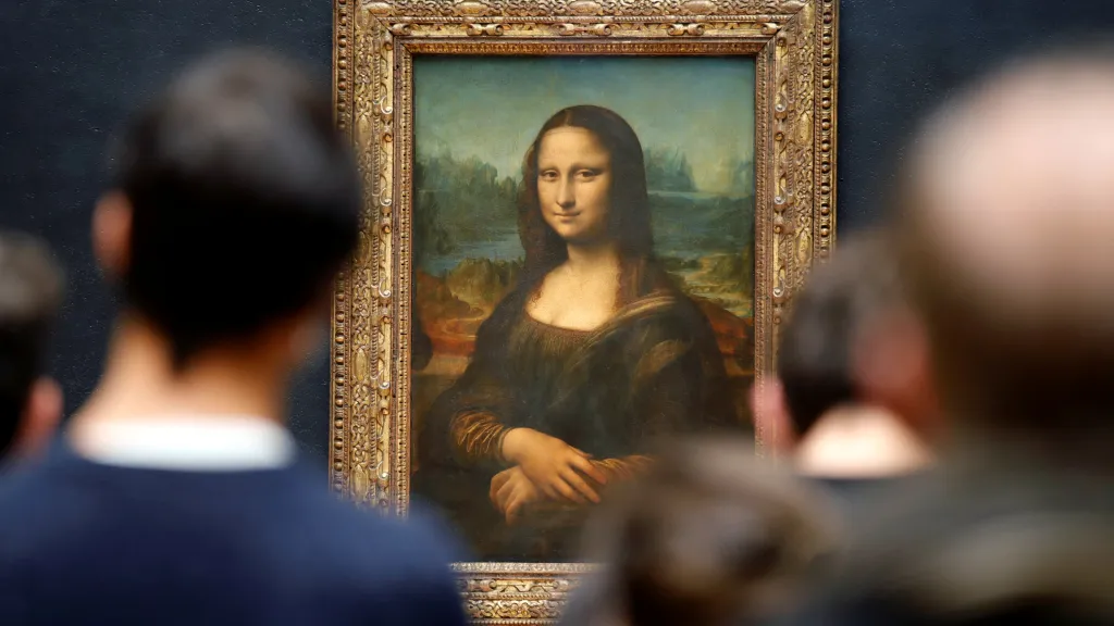 Obraz Mona Lisa v Louvru